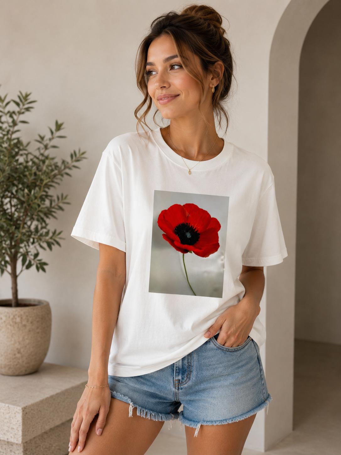 Bawełniana Bluzeczka T-shirt BOCCA Mak
