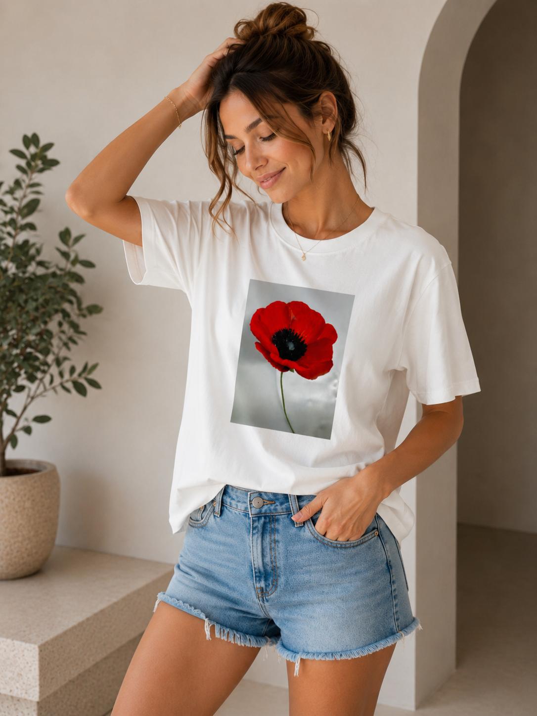 Bawełniana Bluzeczka T-shirt BOCCA Mak