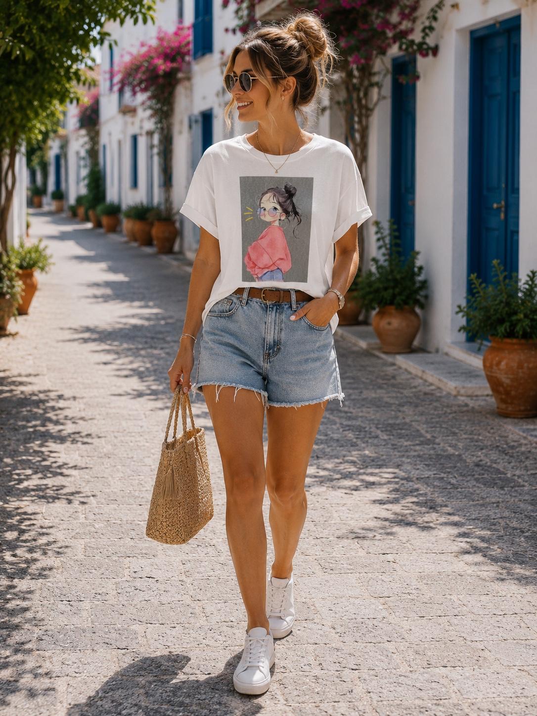 Bawełniany T-Shirt/Bluzeczka Agatka