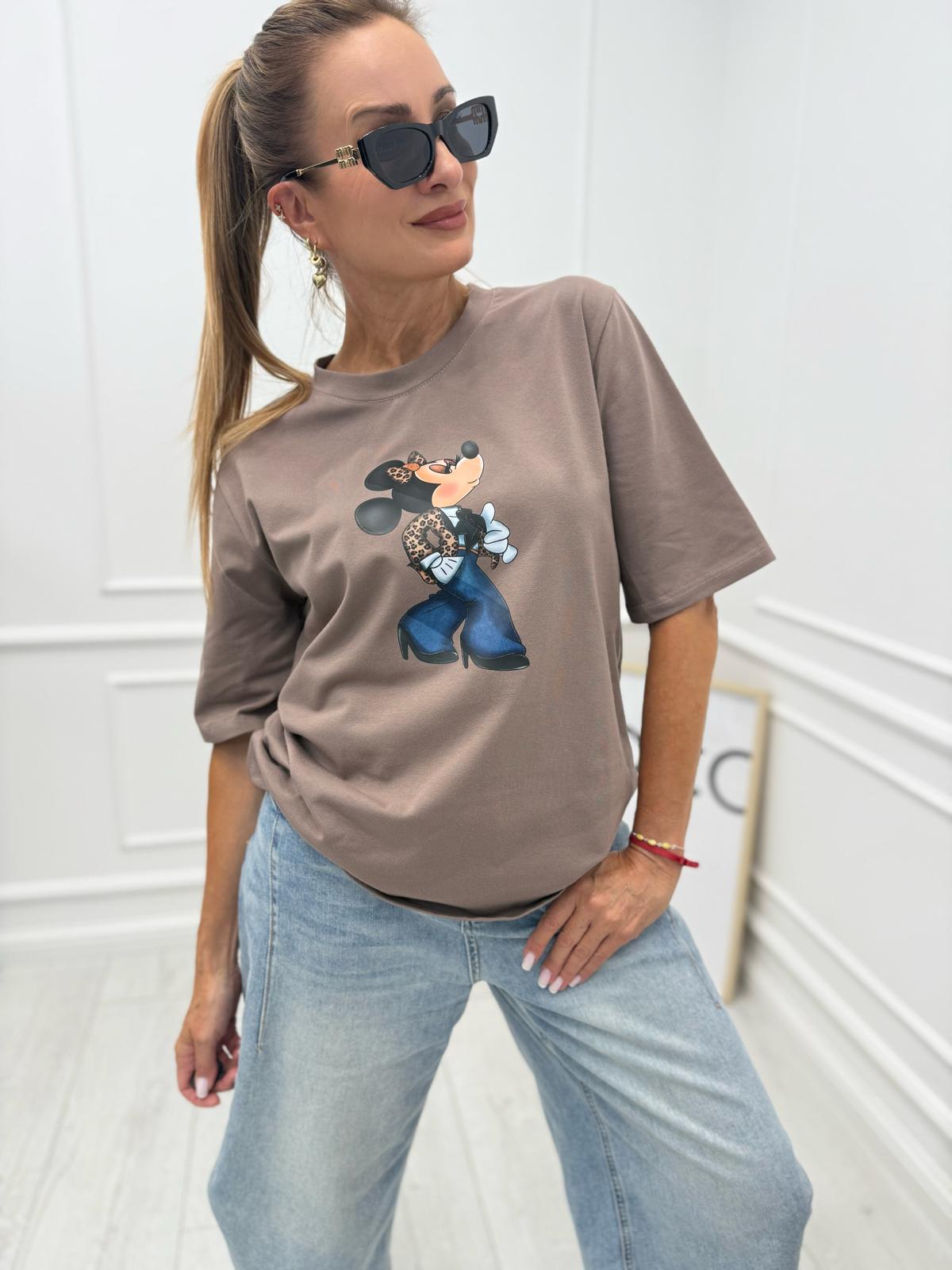 Bluzka BOCCA z Myszką Minnie Cappuccino