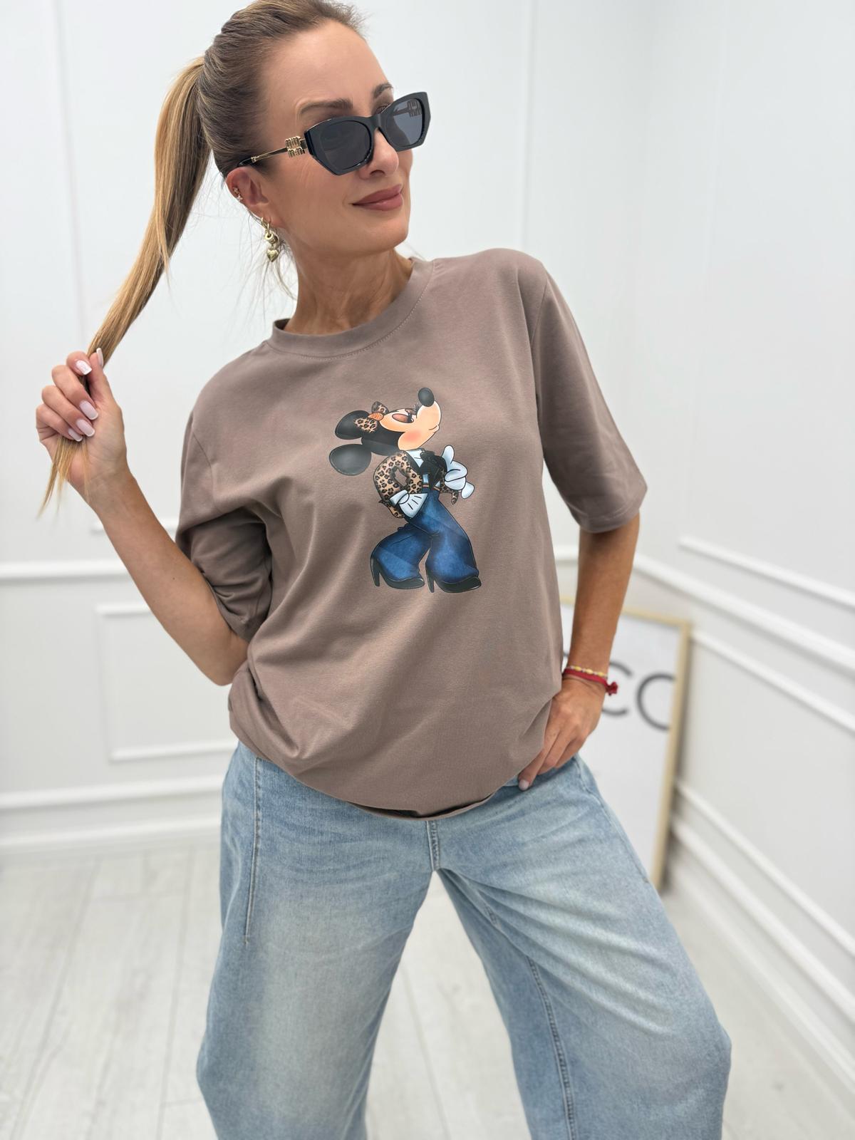Bluzka BOCCA z Myszką Minnie Cappuccino