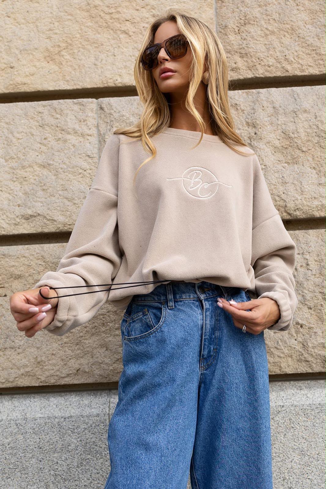 Bluza Polarowa Bocca Soft Beżowa 🤍