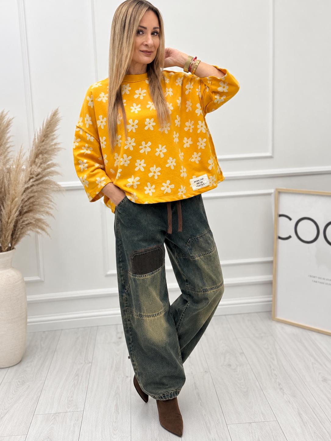 Bluza JOY Kwiatowa Radość Dyniowa