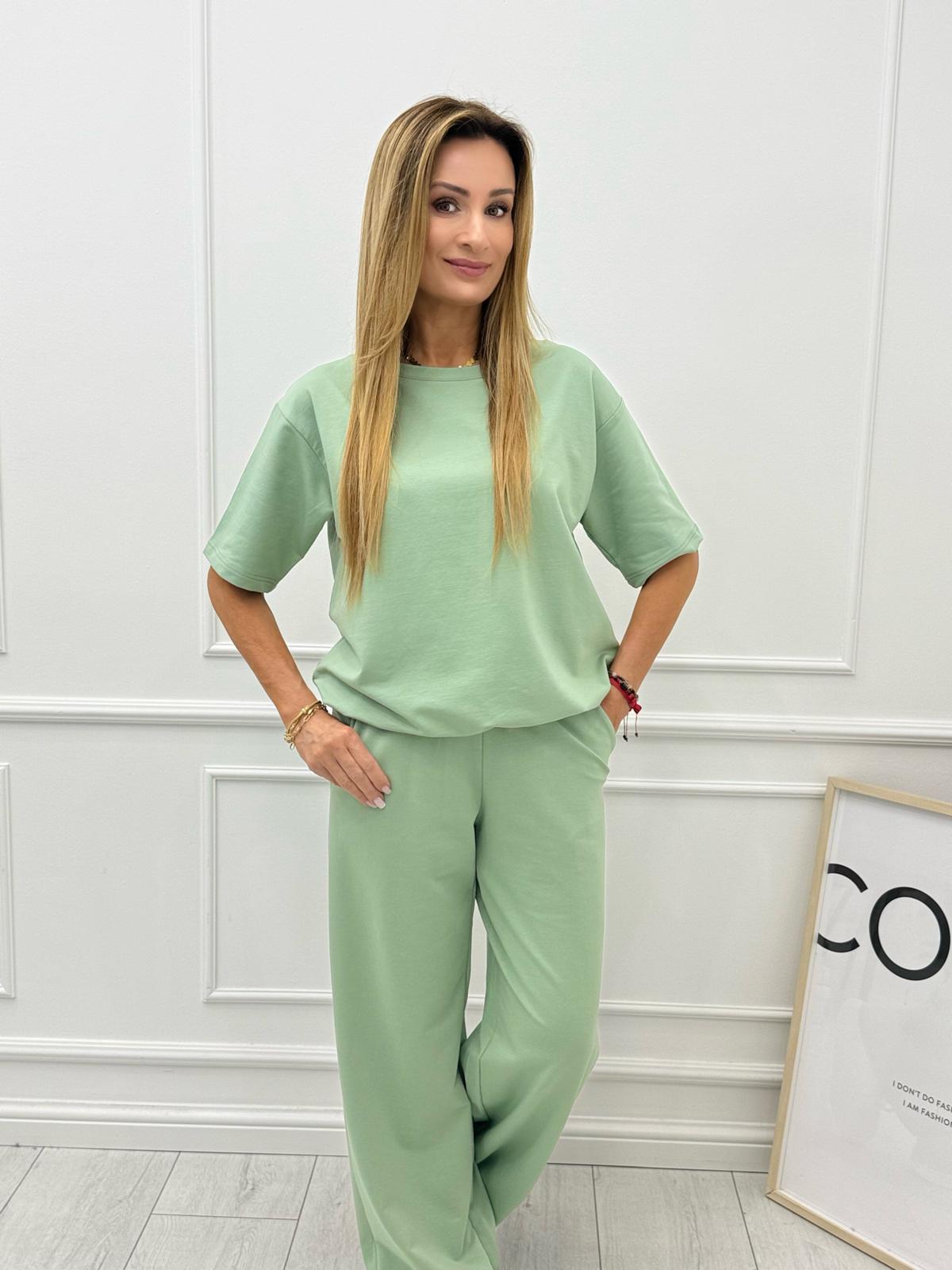 Matcha Dresowy Komplet BLM/ Colette 